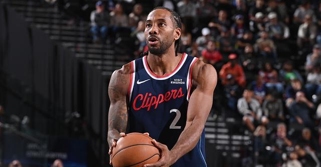 伦纳德45分率快船大胜森林狼 创生涯单赛季得分