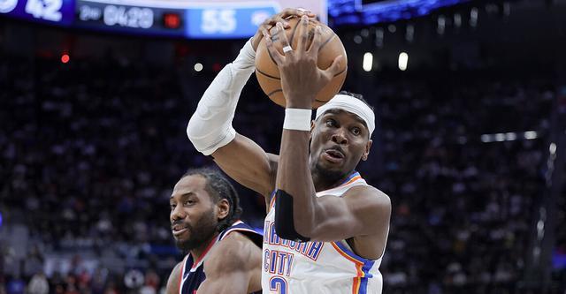 快船惨败雷霆无缘西部第七 伦纳德盛赞对手实力